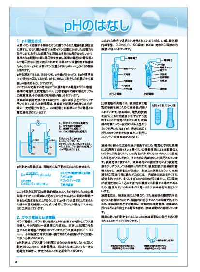 資料】pHのはなし | 東亜ディーケーケー - Powered by イプロスものづくり
