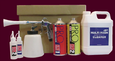 車内清掃用溶剤『ZACシートクリーニング』