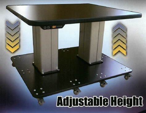 実験用ベンチ『電動昇降HPLCベンチ』