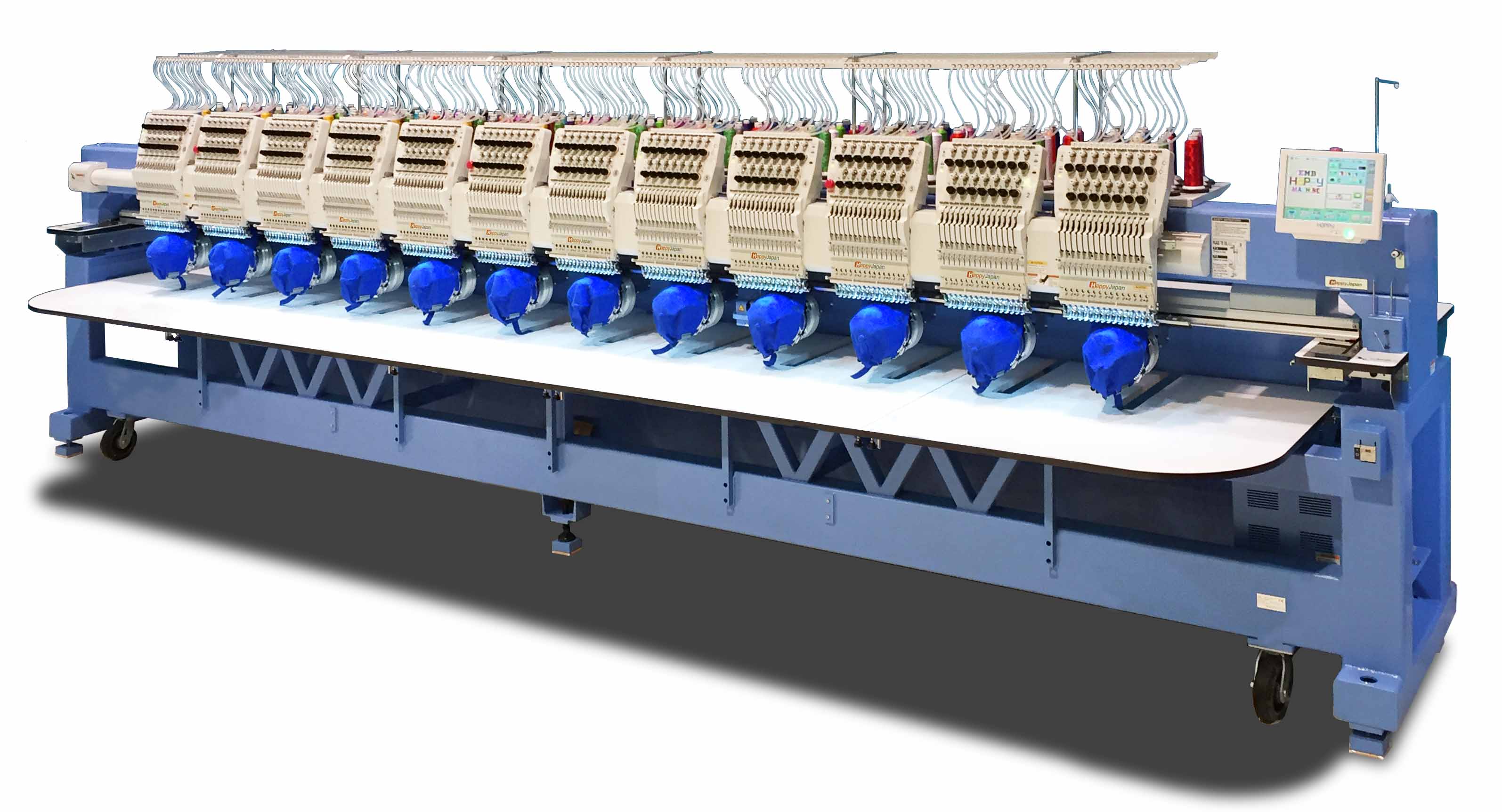 HCR3シリーズ（工業用多頭刺繍機）