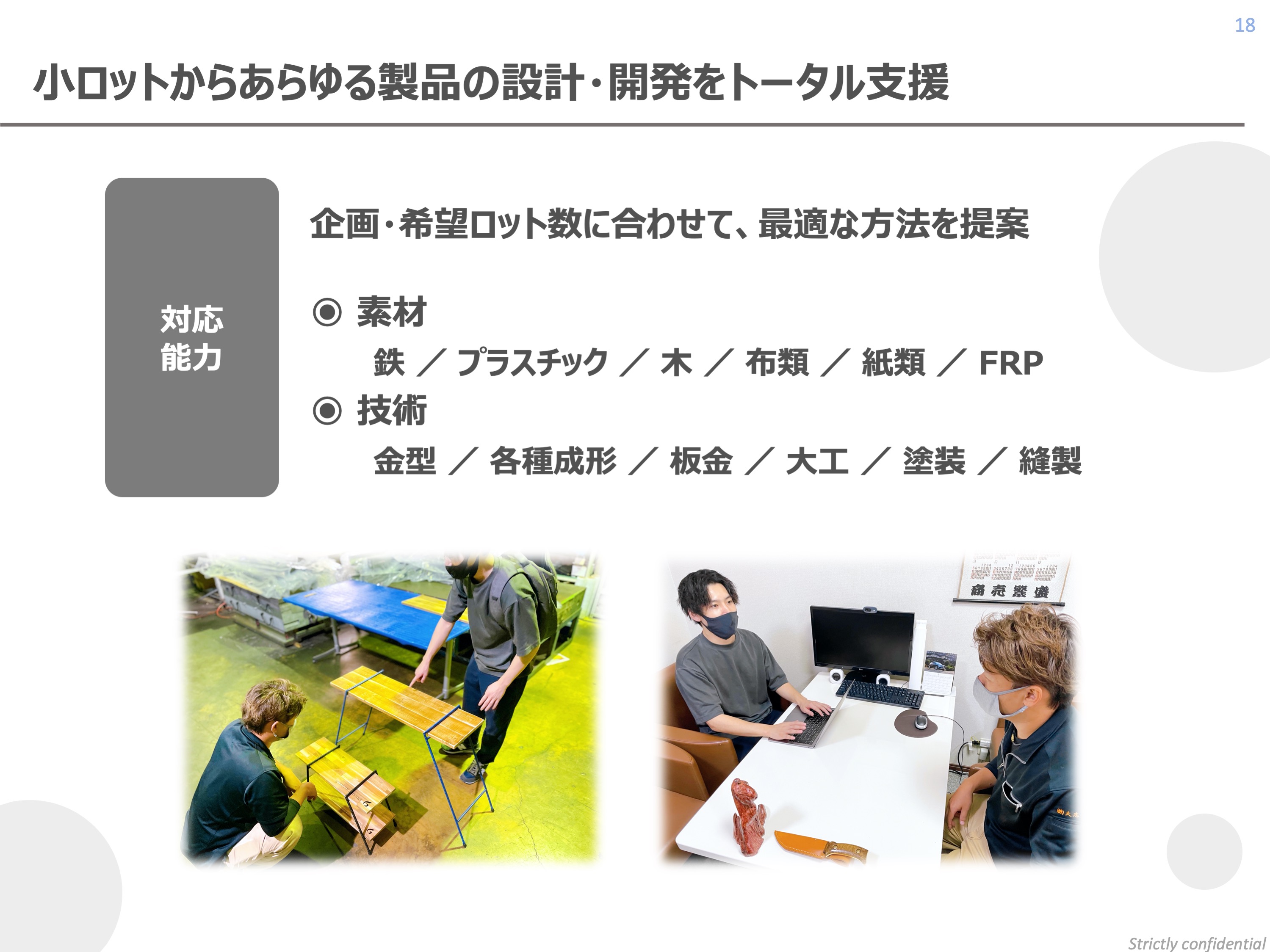 受託開発（OEM支援）