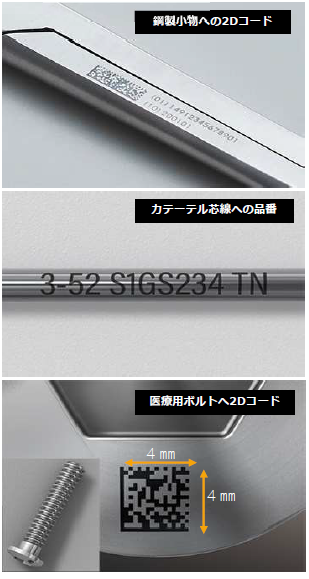 レーザーマーキング