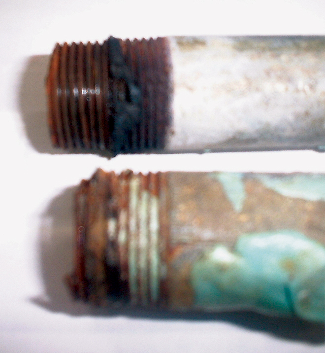 配管赤錆防止、コスモ梶が谷ル・セーヌはNMRパイプテクターを導入