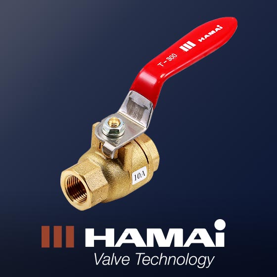 ハマイ 黄銅製フルボアボールバルブ HBS-50-32RC 期間限定 ポイント10倍 黄銅製禁油処理ボールバルブ(フルボア) ハマイ 通販モノタロウ