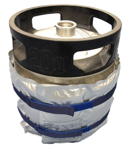 樽詰め生ビール専用片面断熱保冷カバー『冷し樽ぞカバー』