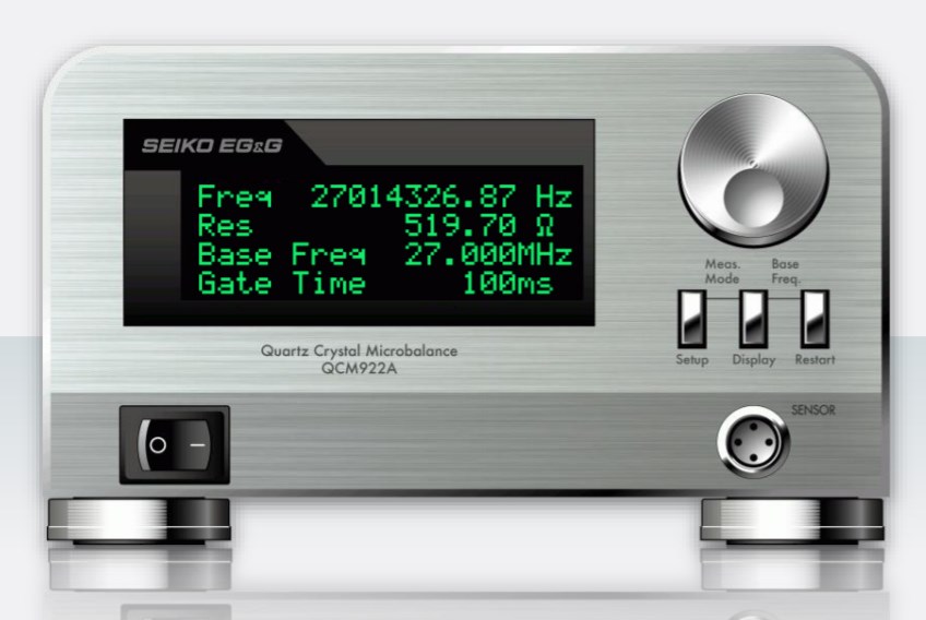 水晶振動子測定システム『QCM922A』