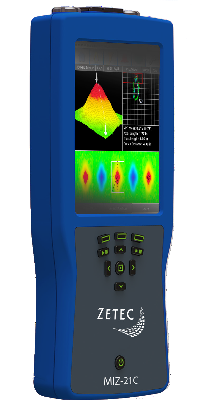 表面検査用ハンドヘルド渦電流テスタ 『MIZ-21C』 Eddyfi Technologies