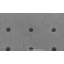 Perforation processing of natural rubber
