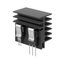 SK481 | Transistor clip mount aluminum heat sink