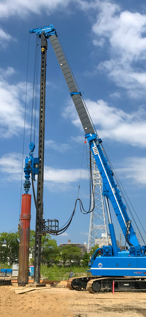 杭打機・杭抜機「アボロン シリーズ」