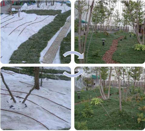 緑化用資材『定流量ドリッパー　PC&PCNDシリーズ』