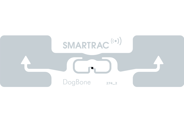 UHF帯RFID ICタグDogBone Monza4QT/IT