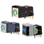 PB613RF series, illuminated push switch. Light angle.