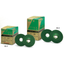 Resinoid elasticity and stone "Green Ace Gold"