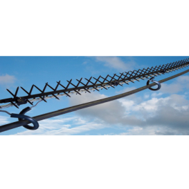 ケーブル用鳥獣害解消器『とりアエズ(鳥会えず)』