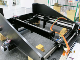 【製品事例】ユニット組立製品　半導体基盤露光装置のユニット組立