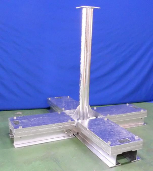 機器設置ポール『パワーポール』