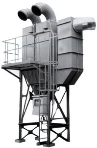 超低騒音・省エネルギー　バグフィルター集塵装置