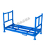Folding steel pallet rack for tire storage pallet box