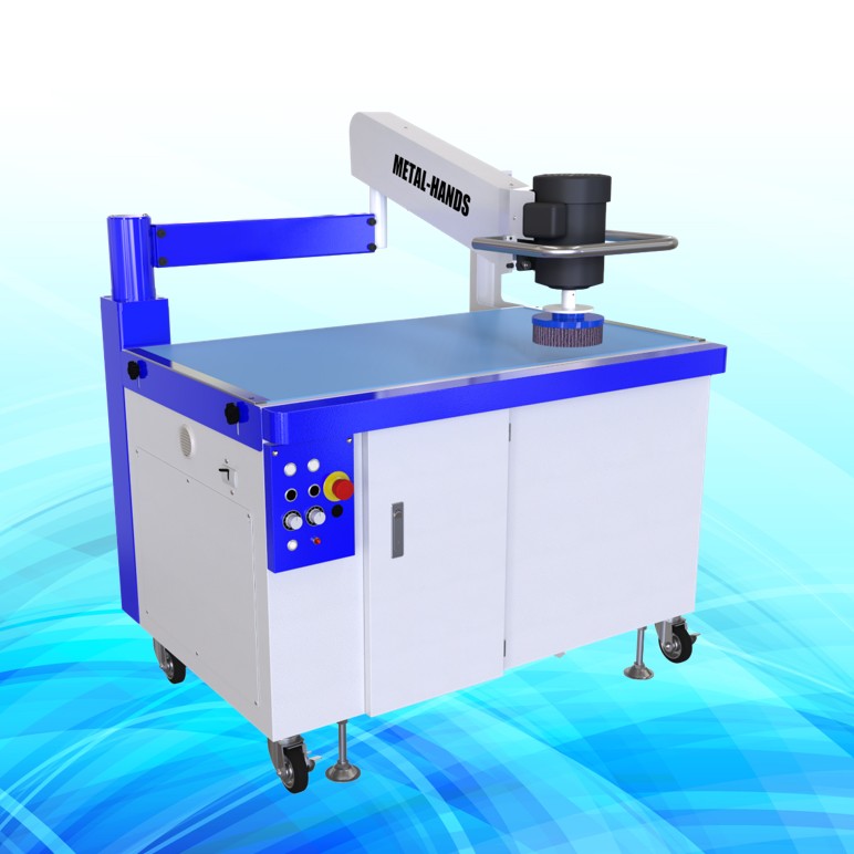 移動式ハンドタイプバリ取り機 『メタルハンズ』新型MH-102 エステー