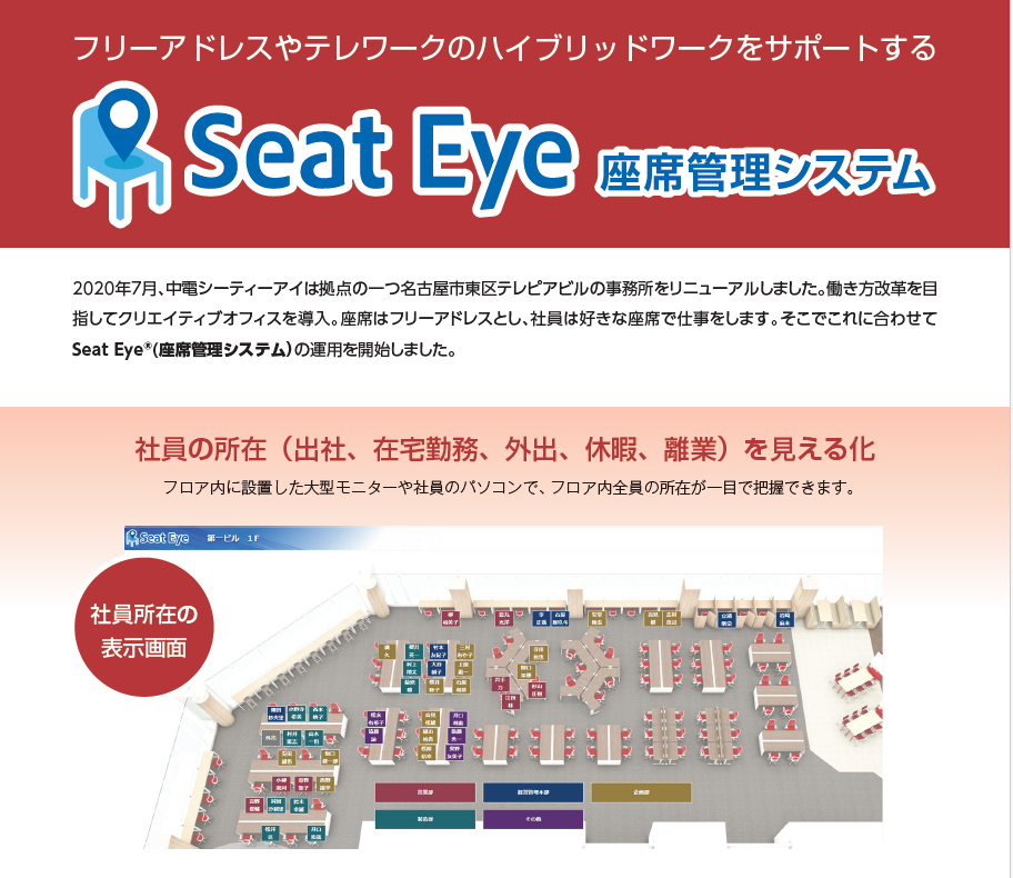Seat Eye（座席管理システム）