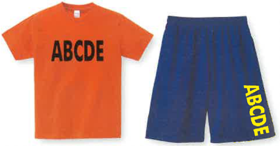 オリジナルウェア作成