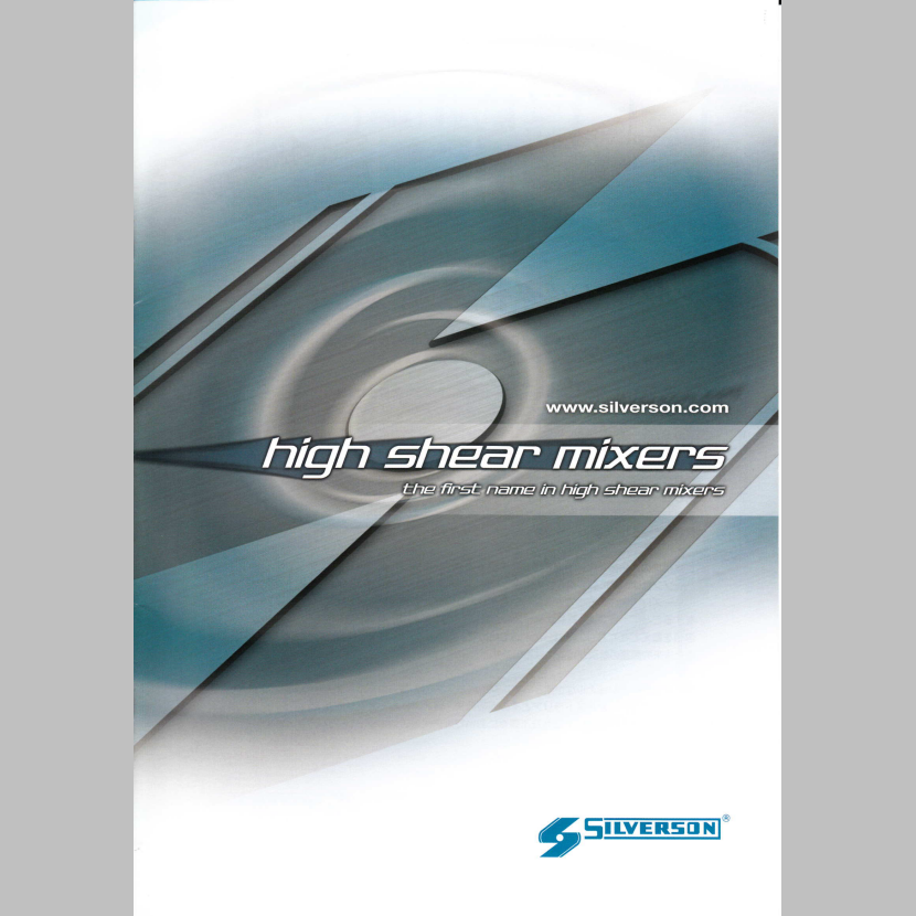 シルバーソン 「ハイシアー高速分散ミキサー」　