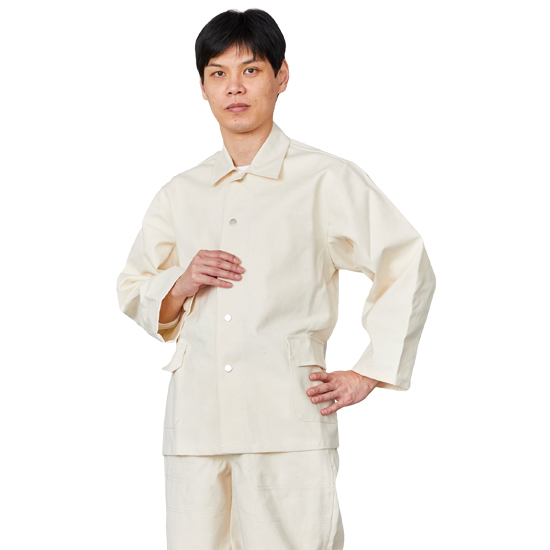 耐熱防火保護具　綿プロバン防炎服