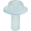 PVDF (polyvinylidene fluoride) set screw