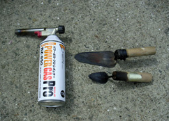 床補修材（冷蔵・冷凍倉庫の床損傷用）ＱＳバー