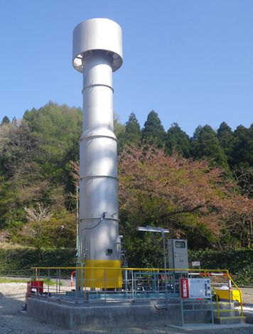 排ガス処理装置『余剰ガス燃焼装置（余剰ガス炉）』