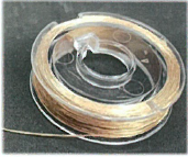 軽量・高強度！ケーブルのように通電する『フレキシブル導電糸』