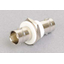 Coaxial connector adapter, both sides BNC female, insulated panel mount type 75&Omega;.