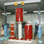 On-site assembly of special high-voltage molded transformers.