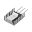 TO-247 compatible copper clip-on heat sink