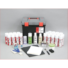 Aluminum sash scratch repair agent ...