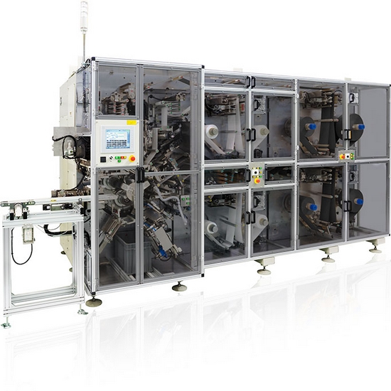 リチウムイオン電池用巻回機　『PEW-380』