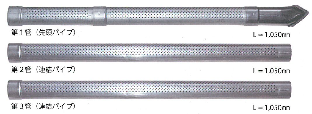 卵形排水パイプ『NED』