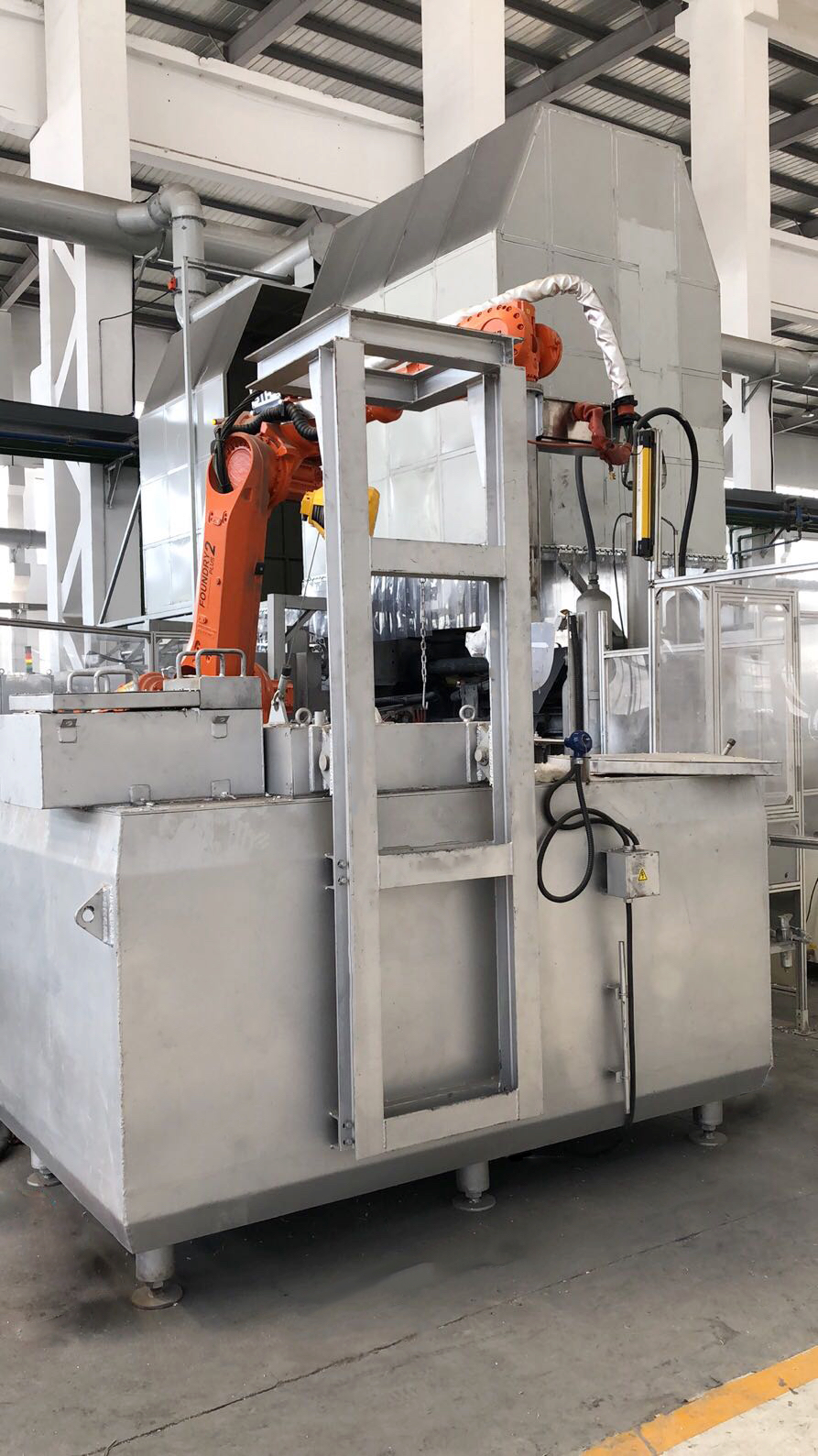 【保持炉】斜め浸漬型電気ヒーター式保持炉【酸化物低減タイプ】