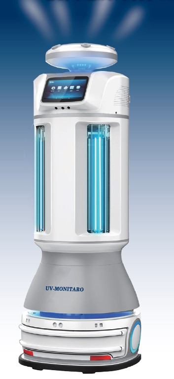 院内感染制御　AI搭載ロボット『UV-MONITARO』