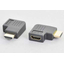 HDMI中継アダプタ　Aオス－Aメス水平L型左向きHDMI2.0
