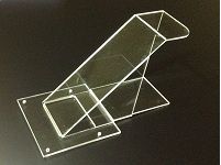 アクリル（メタクリル樹脂）切削加工　短納期　単品から量産まで対応