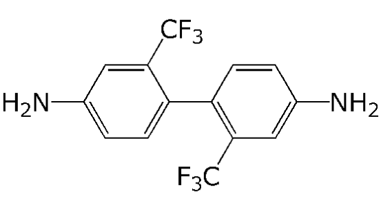 ビフェニル/メタ位フッ素含有/ジアミンモノマー　TFMB