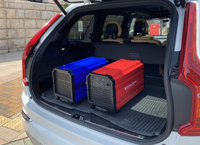 民間救急サービス及び福祉タクシー車内バックアップ電源