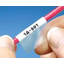 Self-laminating labels for dot printers
