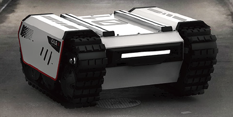 小型クローラー無人搬送車『BUNKER MINI』