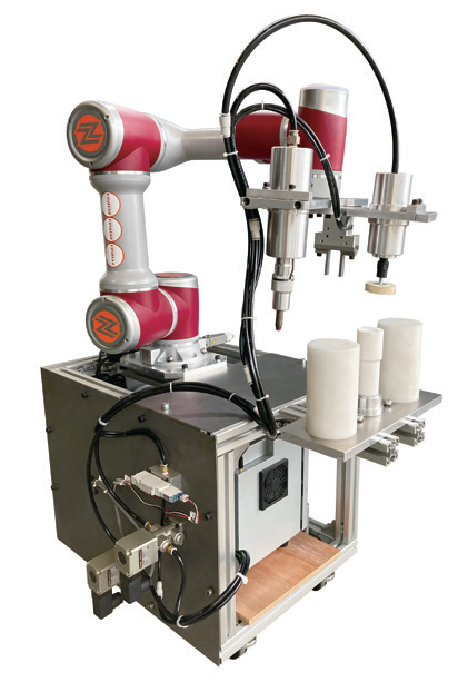 手作業の測定業務をアシスト！協働ロボット×測定機