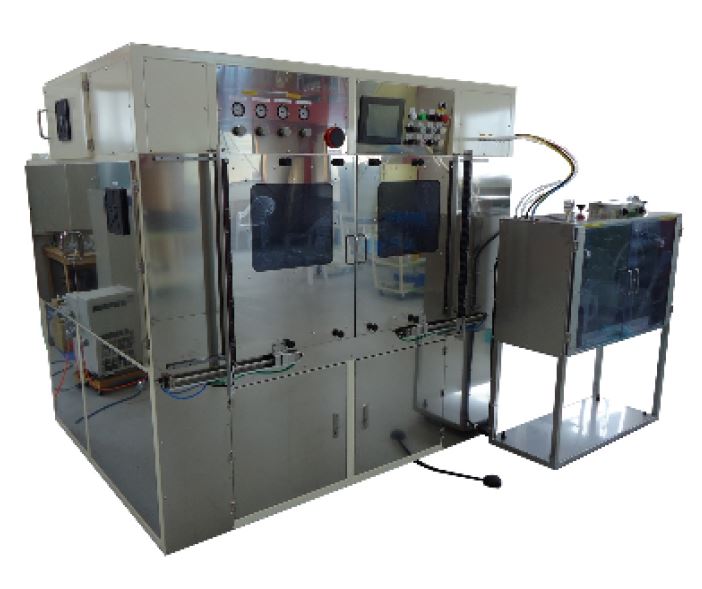 水平式連続両面スプレーコーター