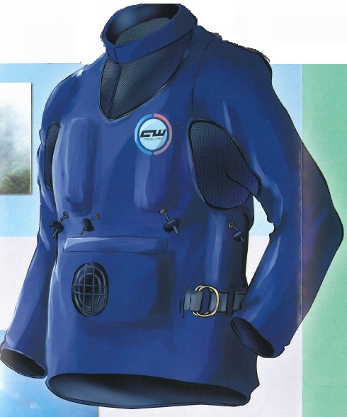 涼感機能ジャケット『クロスウインド』