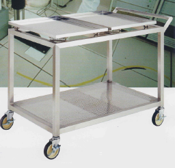 ワゴン『防振用クリーンルームワゴン』